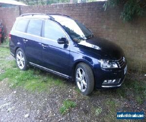 2012 VOLKSWAGEN PASSAT SPORT BLUEMOTN TEC BLUE SPARES OR REPAIR,EXPORT 