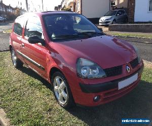 2002 RENAULT CLIO 1.2 DYNAMIQUE **PART EX TO CLEAR** for Sale