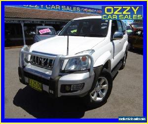 2003 Toyota Landcruiser Prado KZJ95R GXL (4x4) White Manual 5sp M Wagon