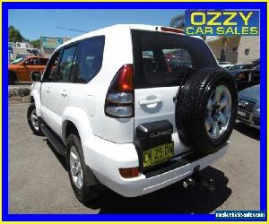 2003 Toyota Landcruiser Prado KZJ95R GXL (4x4) White Manual 5sp M Wagon