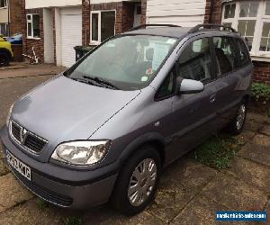 7 SEATER VAUXHALL ZAFIRA DESIGN 16V 1.8 LONG MOT DRIVES PERFECTLY NEW TYRES 