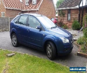 Ford Focus 2007 2.0 tdci, ghia, blue, 5 door