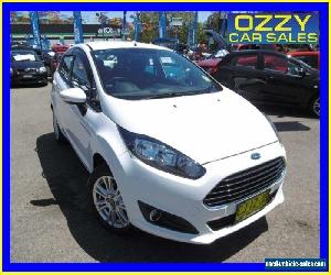 2014 Ford Fiesta WZ Trend White Automatic 6sp A Hatchback
