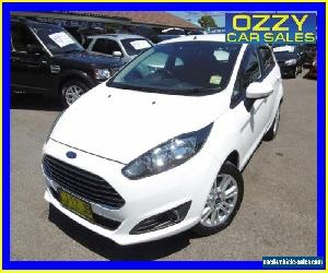 2014 Ford Fiesta WZ Trend White Automatic 6sp A Hatchback