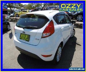 2014 Ford Fiesta WZ Trend White Automatic 6sp A Hatchback