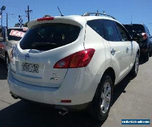 2009 Nissan Murano Z51 TI White Automatic A Wagon