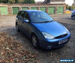 2004 FORD FOCUS ZETEC BLUE 1.8 Spares Repair for Sale