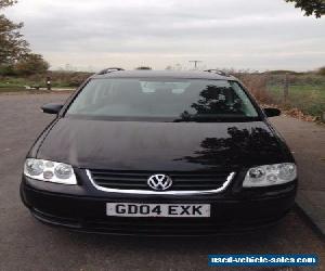 2004 VW Touran 2.0 FSi Sport Black 7 seater FSH 6 Speed Manual Petrol