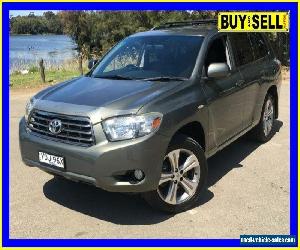 2008 Toyota Kluger GSU45R KX-R (4x4) 7 Seat Grey Automatic 5sp A Wagon