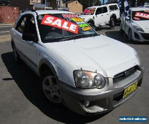 2004 Subaru Impreza MY04 RV (AWD) White Manual 5sp M Hatchback