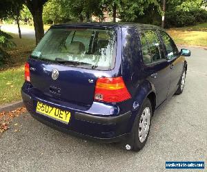 1999 VOLKSWAGEN GOLF 1.6 SE. No reserve auction