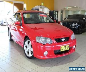 2003 Ford Falcon BA BA XR6 Sedan 4dr Man 5sp 4.0i Red Manual M Sedan