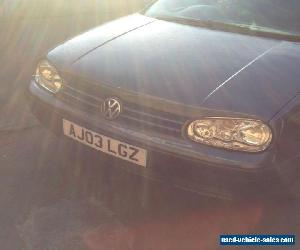 SPARES OR REPAIRS VOLKSWAGEN GOLF MATCH 2003 MODEL 1.6 PETROL