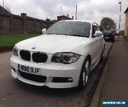 BMW 118D M SPORT  COUPE 2010 WHITE 1 SERIES 2.0 3 DOOR 141 BHP DIESEL SUPERB  for Sale