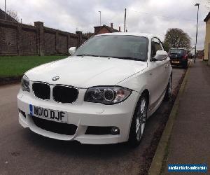 BMW 118D M SPORT  COUPE 2010 WHITE 1 SERIES 2.0 3 DOOR 141 BHP DIESEL SUPERB 