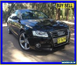 2010 Audi A5 8T 2.0 TFSI Quattro Black Automatic 7sp A Coupe for Sale