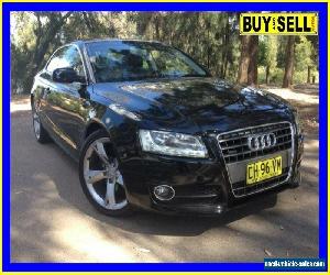 2010 Audi A5 8T 2.0 TFSI Quattro Black Automatic 7sp A Coupe