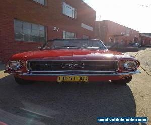 1967 Ford Mustang Convertible RHD 