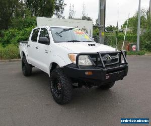 2008 Toyota Hilux KUN26R MY08 SR White Manual 5sp M 4D UTILITY