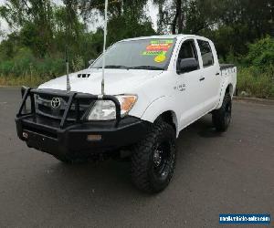 2008 Toyota Hilux KUN26R MY08 SR White Manual 5sp M 4D UTILITY