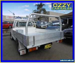 2009 Toyota Hilux TGN16R 09 Upgrade Workmate Glacier White Manual 5sp M