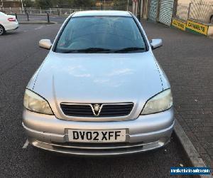 2002 VAUXHALL ASTRA LS 8V AUTO SILVER