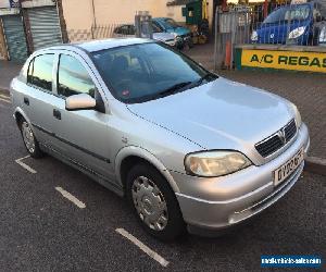 2002 VAUXHALL ASTRA LS 8V AUTO SILVER