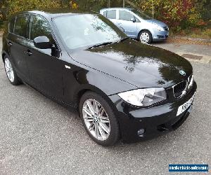 2011 BMW 120D M SPORT AUTO BLACK, 1/2 LEATHER 51000 MILES 5 DOOR