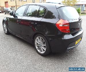 2011 BMW 120D M SPORT AUTO BLACK, 1/2 LEATHER 51000 MILES 5 DOOR