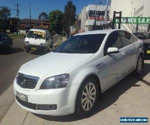 2008 Holden Statesman WM MY08 V6 White Automatic 5sp A Sedan