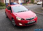 2010 VAUXHALL ASTRA 2.0 SRI CDTI 157 RED  for Sale