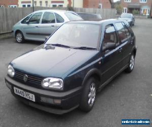 VW Volkswagen Golf MK 3 1.8-1995 - Green - Project/Spares or Repairs RUNS+DRIVES