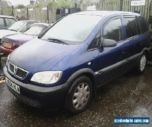 04-reg vauxhall zafira 1.6petrol spares or repaires 