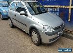 2001 VAUXHALL CORSA COMFORT 16V AUTO SILVER for Sale