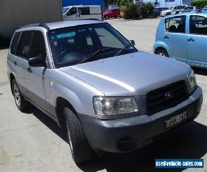 SUBARU FORESTER 01/2003 AUTOMATIC AIR AND STEER WITH FEBRUARY REGO CHEAP