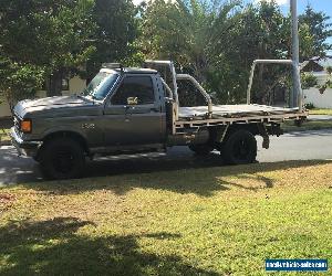 Ford F250 Tray Back Tipper, Dual Fuel, New Engine, 1990, Safety Certificate