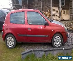 2003 RENAULT CLIO EXTREME 2 SPARES OR REPAIR for Sale