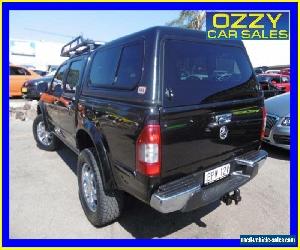 2005 Holden Rodeo RA MY06 Upgrade LT (4x4) Black Automatic 4sp A Crewcab