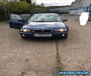 2002 BMW 316I SE AUTOMATIC BLUE