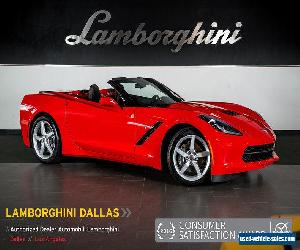 2014 Chevrolet Corvette Stingray Convertible 2-Door