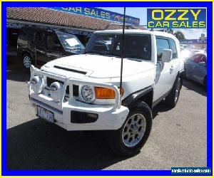 2012 Toyota FJ Cruiser GSJ15R White Automatic 5sp A Wagon