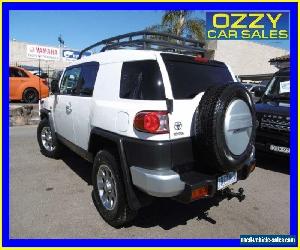 2012 Toyota FJ Cruiser GSJ15R White Automatic 5sp A Wagon