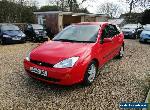 1999 FORD FOCUS 1.8 ZETEC **NO RESERVE** for Sale