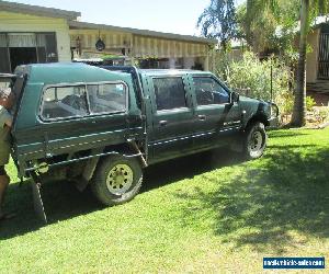 RODEO  2001 DUAL CAB UTE