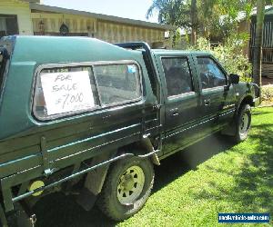 RODEO  2001 DUAL CAB UTE