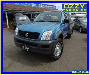 2005 Holden Rodeo RA LX (4x4) Blue Manual 5sp M Cab Chassis