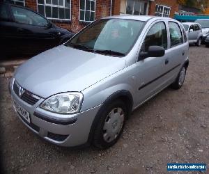 55 PLATE 2005 VAUXHALL CORSA LIFE TWINPORT IN SILVER 5 DOOR NEEDS ATTENTION 