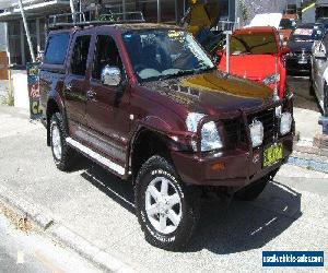 2003 Holden Rodeo RA LT (4x4) Burgundy Automatic 4sp A Crewcab