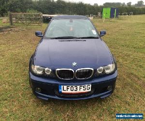 2003 BMW 325 CI M SPORT BLUE