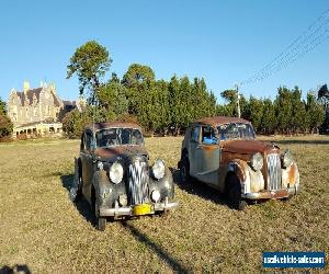 Austin A125 Sheerline Saloon 1947 selling as a restorer pair